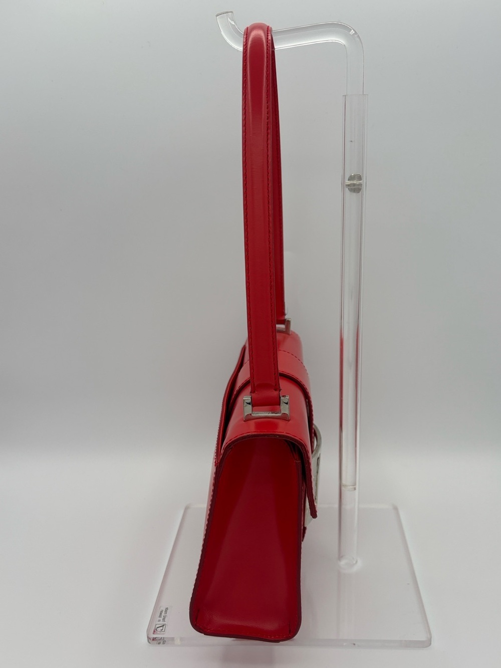 Salvatore Ferragamo Red Shoulder Bag - Leather - Picture 4 of 13